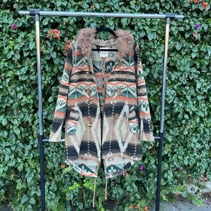 BB Dakota - Tribal Printed Coat